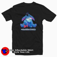 Disney Eeyore Face Mask Quarantined Tshirt