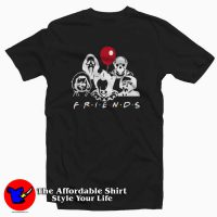 Friends Michael Myers Pennywise & Chucky Tshirt