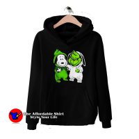 Funny Baby Snoopy and baby Grinch Hoodie