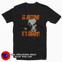 Funny Peanuts Halloween Snoopy Mummy T-shirt