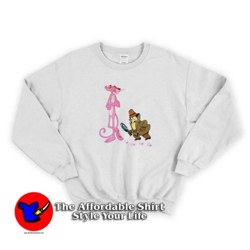 Funny The Pink Panther Inspector Clouseau Sweater 500x500 Funny The Pink Panther Inspector Clouseau Sweatshirt On Sale