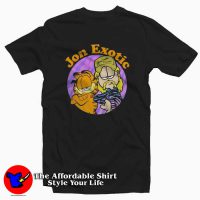 Garfield Cat And Tiger King Cute T-shirt