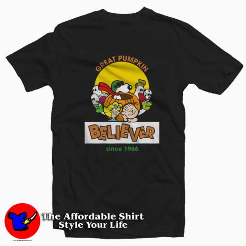 Great Pumpkin Believer Since 1966 Tshirt 500x500 Great Pumpkin Believer Since 1966 T shirt On Sale