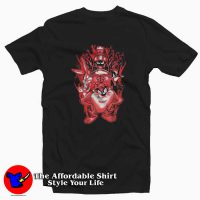 Halloween Looney Tunes Red Flame T-shirt