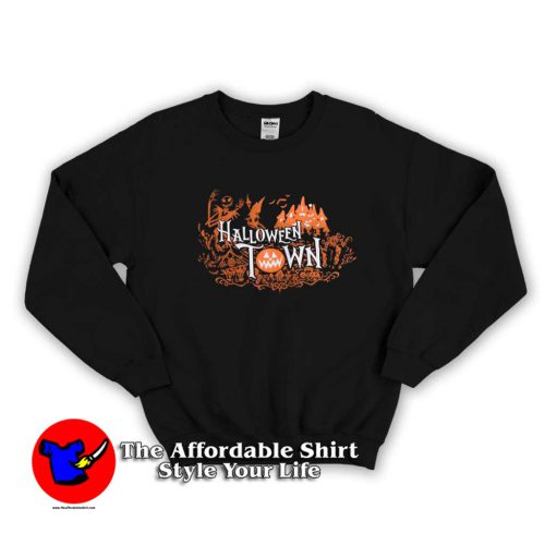 Halloween Town Pumpkin Unisex Sweater 500x500 Halloween Town Pumpkin Unisex Sweatshirt On Sale