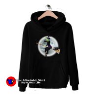 Halloween Witch On A Broomstick Unisex Hoodie