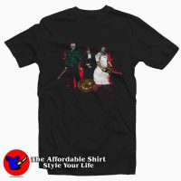 Squad Killer Jason Halloween Movie Parody T-shirt