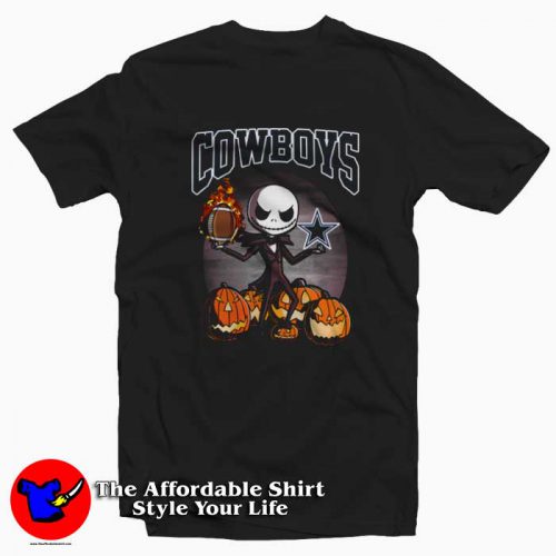 Jack Skellington Dallas Cowboys Funny Tshirt 500x500 Jack Skellington Dallas Cowboys Funny T shirt On Sale