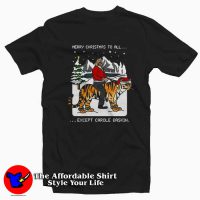 Joe Exotic Tiger King Merry Christmas Tshirt