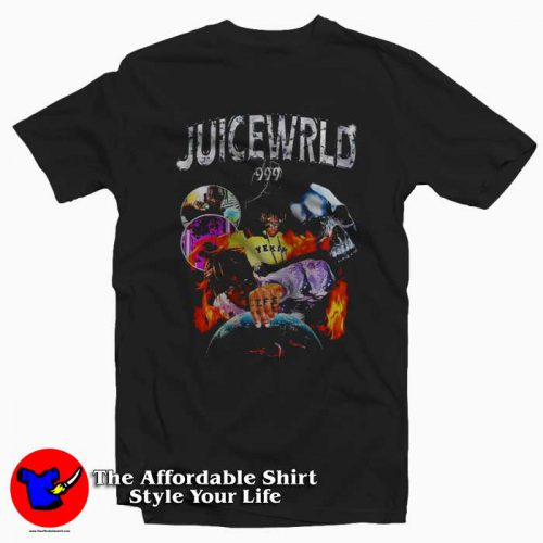 Juice Wrld Rapper 999 Album World Tour Tshirt 500x500 Juice Wrld Rapper 999 Album World Tour T shirt On Sale