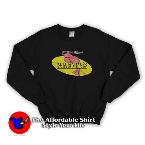 Kamekonas Shrimp Sweater 500x500 Funny Kamekona's Shrimp Unisex Sweatshirt On Sale