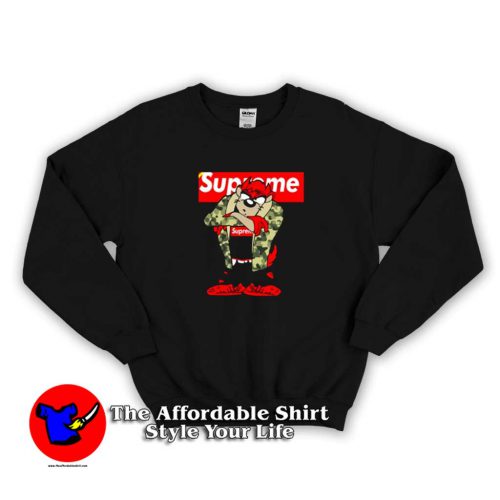 Looney Tunes Taz Supreme Army Jacket Sweater 500x500 Looney Tunes Taz Supreme Army Jacket Sweatshirt On Sale