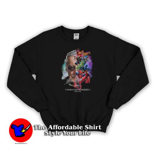 Memories Stan Lee Father Of Marvel Sweater 500x500 Memories Stan Lee Father Of Marvel Sweatshirt On Sale