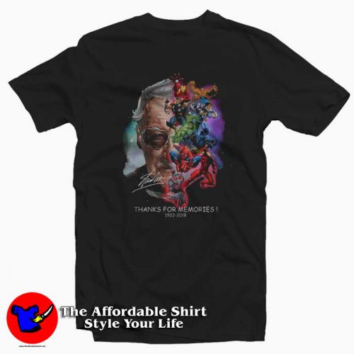 Memories Stan Lee Father Of Marvel Tshirt 500x500 Memories Stan Lee Father Of Marvel T shirt On Sale