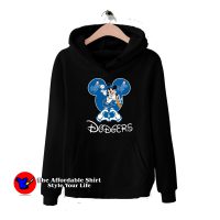 Mickey Mouse Loves Los Angeles Dodgers Hoodie