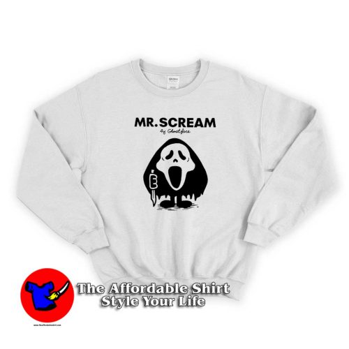 Mr Scream Ghostface Movie Halloween Sweater 500x500 Mr Scream Ghostface Movie Halloween Sweatshirt On Sale