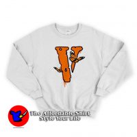 New Juice WRLD x Vlone Butterfly Sweatshirt