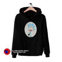 Official Rick And Morty Selfie Tiny Rick Girls Hoodie