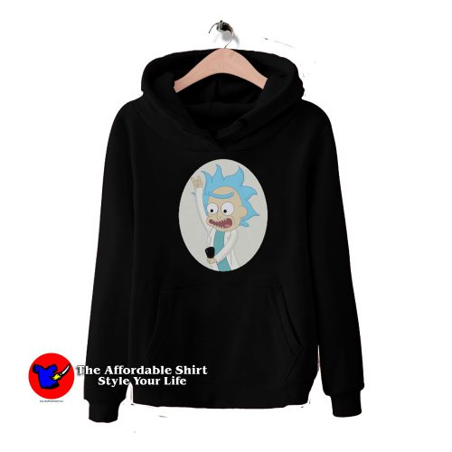 Official Rick And Morty Selfie Tiny Rick Girls Hoodie 500x500 Official Rick And Morty Selfie Tiny Rick Girls Hoodie On Sale