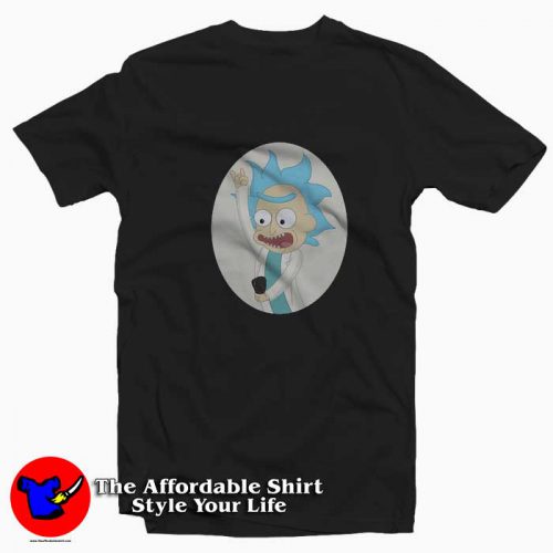 Official Rick And Morty Selfie Tiny Rick Girls Tshirt 500x500 Rick And Morty Selfie Tiny Rick Girls T shirt On Sale