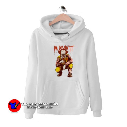 Pennywise Parody McDonalds Funny Hoodie 500x500 Pennywise Parody McDonalds Funny Hoodie On Sale