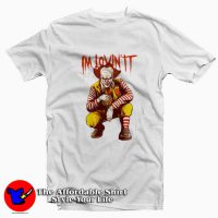 Pennywise Parody McDonalds Funny Tshirt