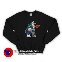 Philadelphia Eagles Santa Dallas Cowboys Sweatshirt