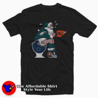 Philadelphia Eagles Santa Dallas Cowboys T-shirt