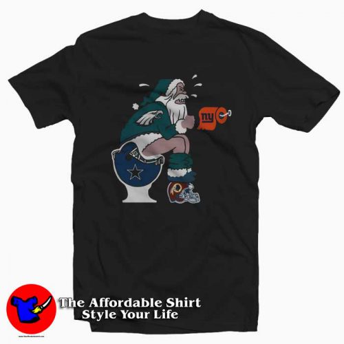 Philadelphia Eagles Santa Dallas Cowboys Tshirt 500x500 Philadelphia Eagles Santa Dallas Cowboys T shirt On Sale