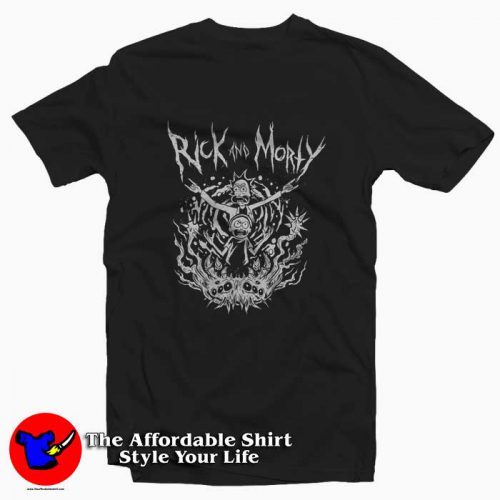 Rick And Morty Metal Maelstrom Tshirt 500x500 New Rick And Morty Metal Maelstrom T shirt On Sale