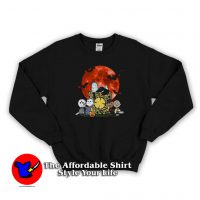 Scary Peanuts Horror Halloween Squad Sweatshirt