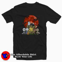 Scary Peanuts Horror Halloween Squad Tshirt