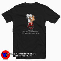 Snoopy And Charlie Brown It’s Who You Travel Tshirt