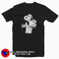 Snoopy x Brian Family Guy Custom T-shirt