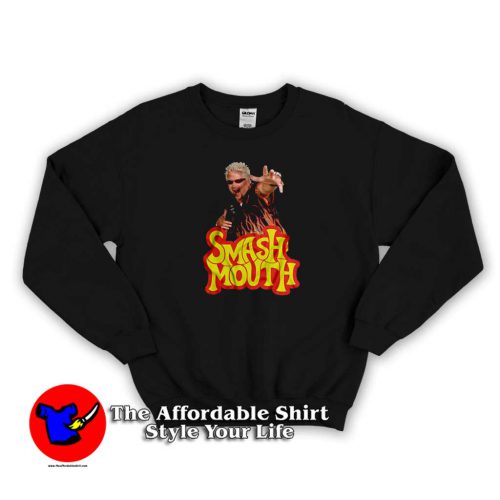 Steve Smash Smash Mounth Sweater 500x500 Vintage Steve Smash Smash Mounth Sweatshirt On Sale