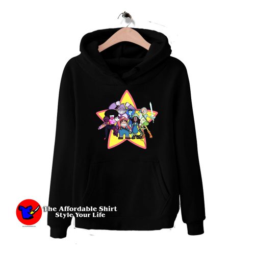 Super Smash Brothers Nintendo Cartoon Hoodie 500x500 Super Smash Brothers Nintendo Cartoon Hoodie On Sale