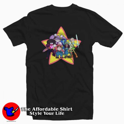 Super Smash Brothers Nintendo Cartoon Tshirt 500x500 Super Smash Brothers Nintendo Cartoon T shirt On Sale