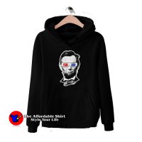 Threadrock Abraham Lincoln 3D Glasses Hoodie