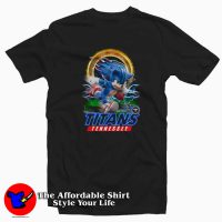 Ultra Sonic The Hedgehog Tennessee Titans T-shirt