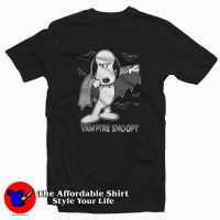 Vampire Snoopy Scary Halloween Night T-shirt