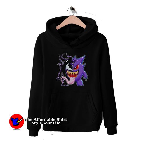 Venom Symbiotes Gengar Hoodie 500x500 Funny Venom Symbiotes Gengar Cute Hoodie On Sale