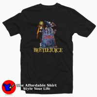 Vintage Beetlejuice Here Lies Official Tshirt