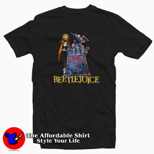 Vintage Beetlejuice Here Lies Official Tshirt 500x500 Vintage Beetlejuice Here Lies Official T shirt On Sale