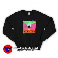 Vintage Halloween's A Scream Retro Sweatshirt