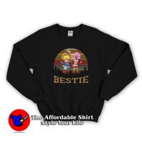 Vintage Retro Bestie Strawberry Shortcake Sweatshirt