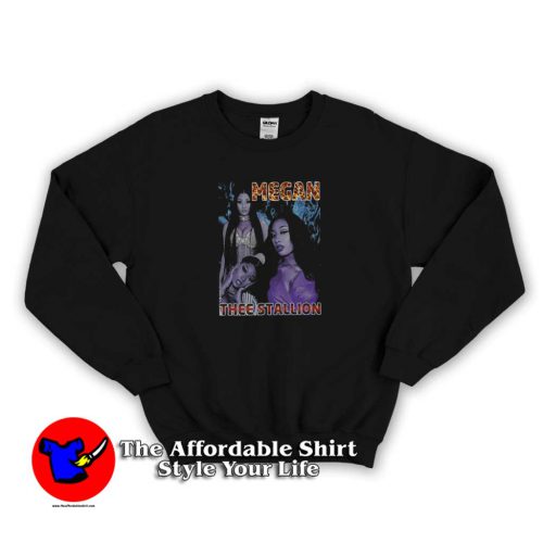 Vintage Style Megan Thee Stallion Unisex Sweater 500x500 Vintage Style Megan Thee Stallion Sweatshirt On Sale