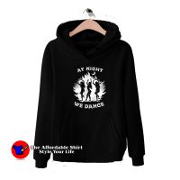 Vintage Witch Night Dancer Halloween Hoodie