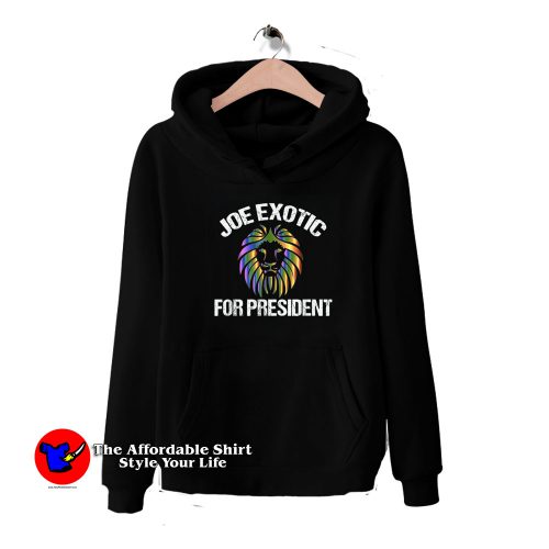 Vote Joe Exotic President Tiger King Hoodie 500x500 Tiger King Joe Exotic For President Unisex Hoodie On Sale