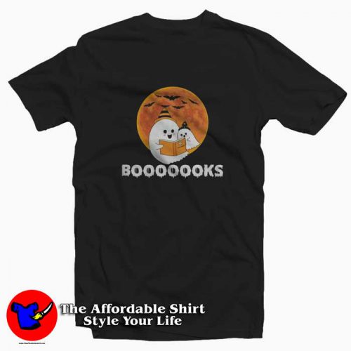 v Tshirt 500x500 Booooooks Shirt Boo Read Books Halloween T shirt On Sale