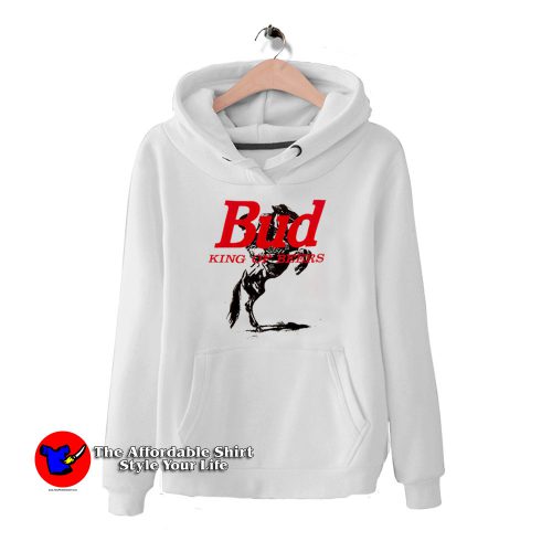 Budweiser Cowboy King Of Beers Hoodie 500x500 Budweiser Cowboy King Of Beers Hoodie On Sale